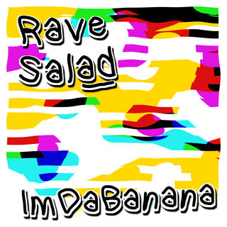 A colorful abstract background with the album title written on it.